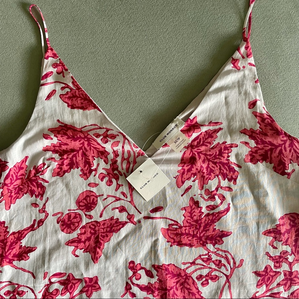 NWT Club Monaco Printed Cami - Picture 3 of 4